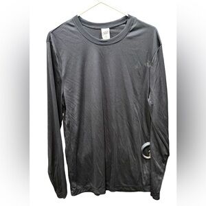 Hanes Men's Black Long Sleeve Tee